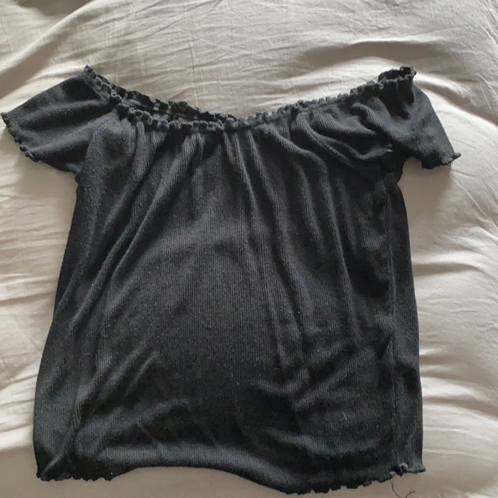 Off the shoulder shirt
